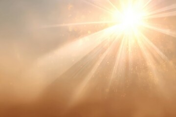 Uplifting Sunlight Background with Soft Glow