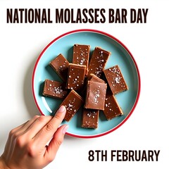 National Molasses Bar Day: A Sweet, Chewy Treat on February 8th