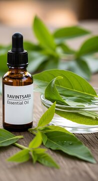 Ravintsara Essential Oil - Natural Wellness and Aromatherapy Benefits.