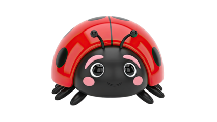 Cute Cartoon Ladybug