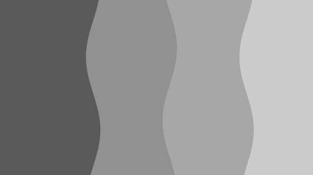 A gray gradient abstract background appears from the left side of the screen.