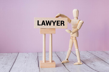 Probate Law text on paper card with alarm clock