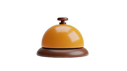 Obraz premium Orange and Brown Service Bell