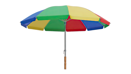 Colorful Beach Umbrella