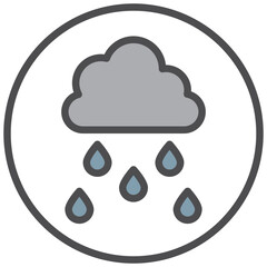 water icon line color