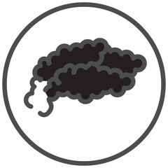 smoke icon line color
