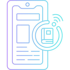 Digital Library Icon