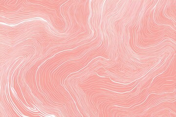 Abstract wavy pink background with white lines creating a fluid texture.