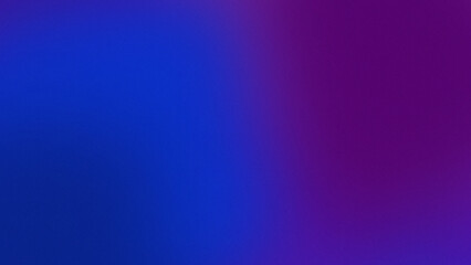 Fototapeta premium Blue and purple grainy abstract gradient background with modern smooth blend