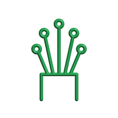 Cable icon design template