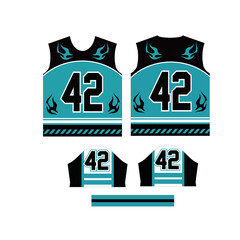 Sports Jersey Design vector n...