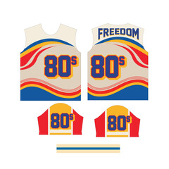 Sports Jersey Design vector n...