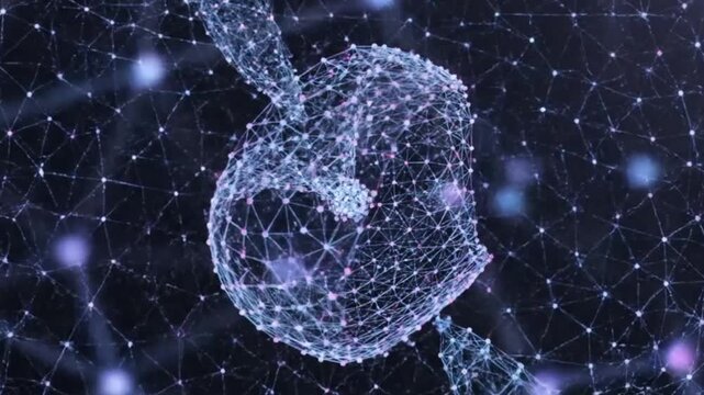 Advanced 3D Mathematical Geometry Fractal Abstract Visualization