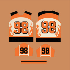 Sports Jersey Design vector n...