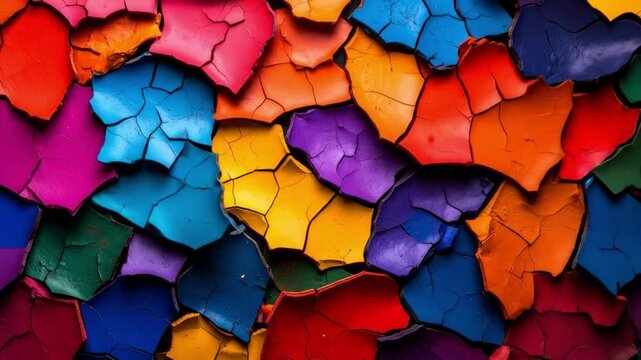 Abstract colorful texture vibrant overlapping patterns for backgrounds