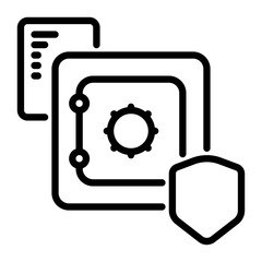 remote icon, line icon style