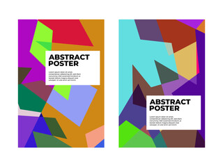 Trendy Organic Shape Poster Design for Creative Business Branding and Event