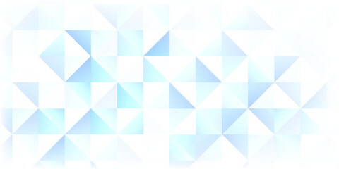 Fototapeta premium Abstract geometric background of cube in isometric style. Shades of colors. Color transitions.
