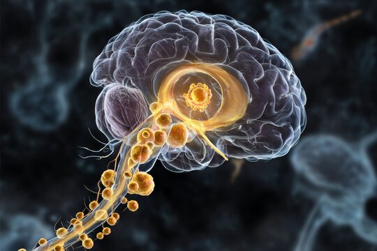 Gonadotropin-releasing hormone (GnRH) pulses from the hypothalamus stimulate the release of luteinizing hormone (LH) and follicle-stimulating hormone (FSH).