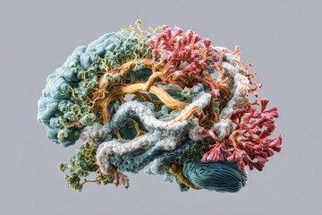 Somatostatin from the hypothalamus inhibits GH and TSH release, balancing growth and metabolism.