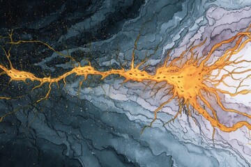 GABA inhibits CRH release, calming the stress response.