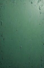 Obraz premium Green metal surface shows chipped paint and rough texture. Vertical lines and bumpy areas add depth. Old, worn material looks weathered and aged. Suitable for grunge or rustic backdrops.