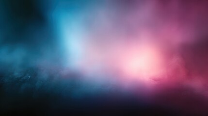 Blur field texture background with soft neon light transition on blurred background