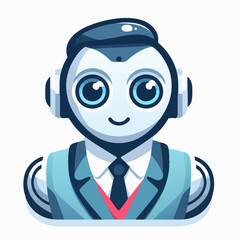 AI robot assistant character