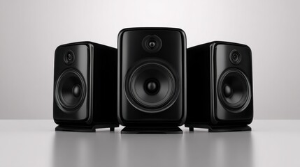 Obraz premium Silhouetted pine forest beneath starry night sky, aurora curtains in blue green hues across the scene. at dusk