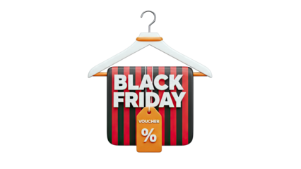 Black Friday Sale Hanger with Voucher