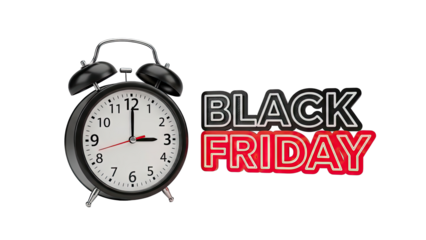 Black Friday Alarm Clock Sale Reminder