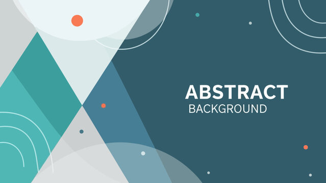 Modern abstract background with geometric shapes and colors - Powered by Adobe