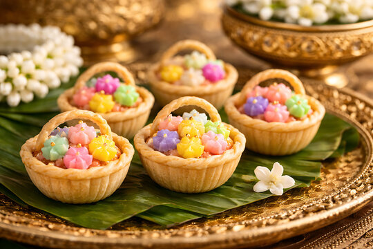Sida Basket_Edible Basket with sweet filling