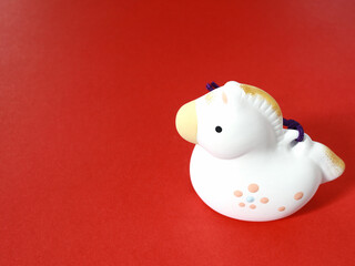 土鈴　干支　午の置物