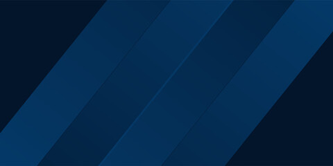 Fototapeta premium Abstract background gradient dark navy blue banner simple abstract