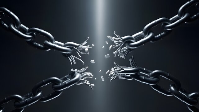 Broken chains