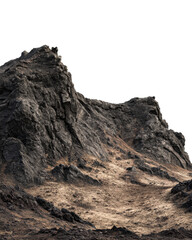Rocky Hillside with Eroded Texture