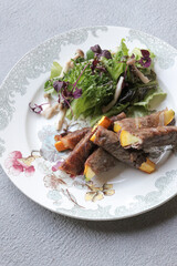 ズッキーニの肉巻き