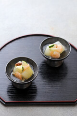 冬瓜と海老のくず煮