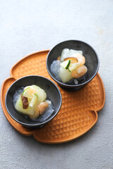 冬瓜と海老のくず煮