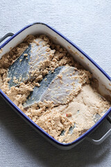 ブリのぬか床づけ