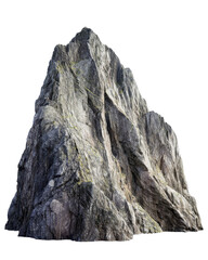 Isolated Rocky Mountain Peak