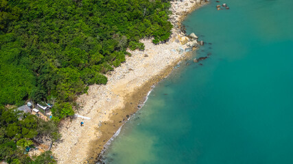 Tranquil Coastal View of San Shek Wan Village Oct 25 2025