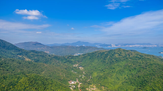 a Panoramic Miu Tsai Tun Mountain View Hong Kong Oct 25 2025