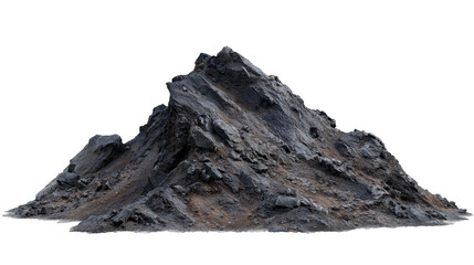 Isolated Rocky Mountain Peak 