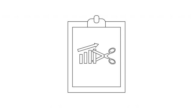 Cost Cutting Strategy - Visualizing Financial Optimization and Efficiency.