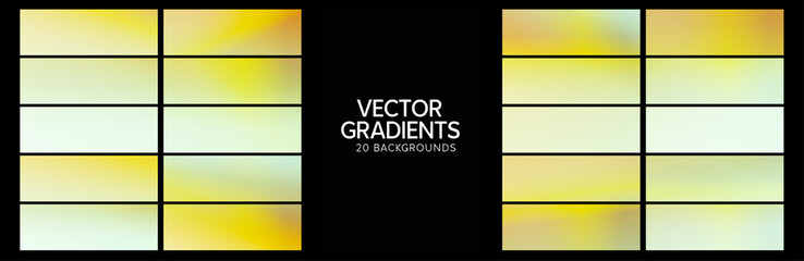Light golden gradient panels float on a dark surface, delivering airy warmth and subtle shine ideal for luxury branding, editorial layouts, and elegant web design.