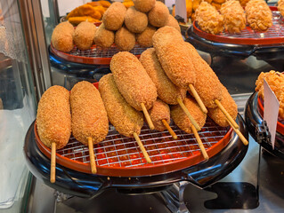 Various street foods are ready to be enjoyed at the culinary festival
