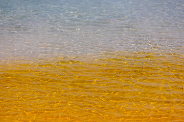 Rainbow Pool at Yellowstone National Park