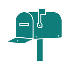 Green Mailbox Icon